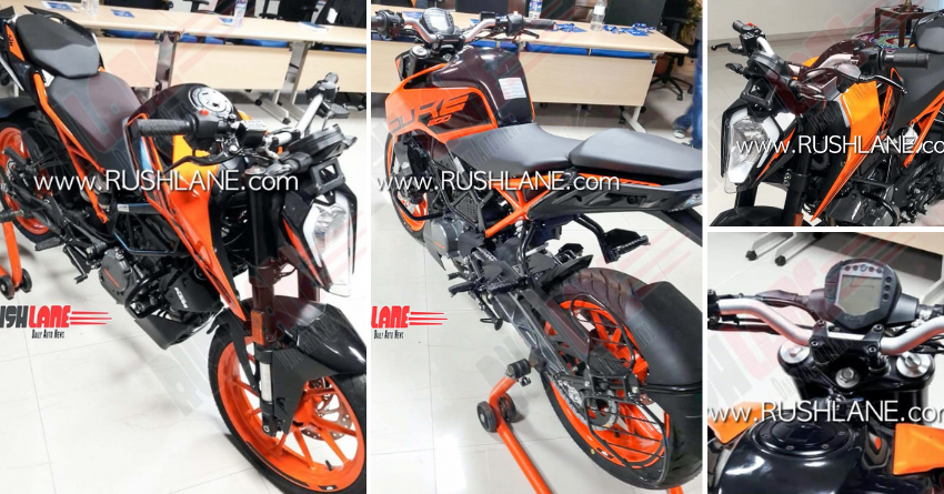 2020 BS6 KTM Duke 200 Spotted; Gets All-New Design
