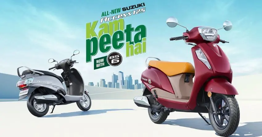 BS6 Suzuki Access 125 Launched in India @ INR 64,800