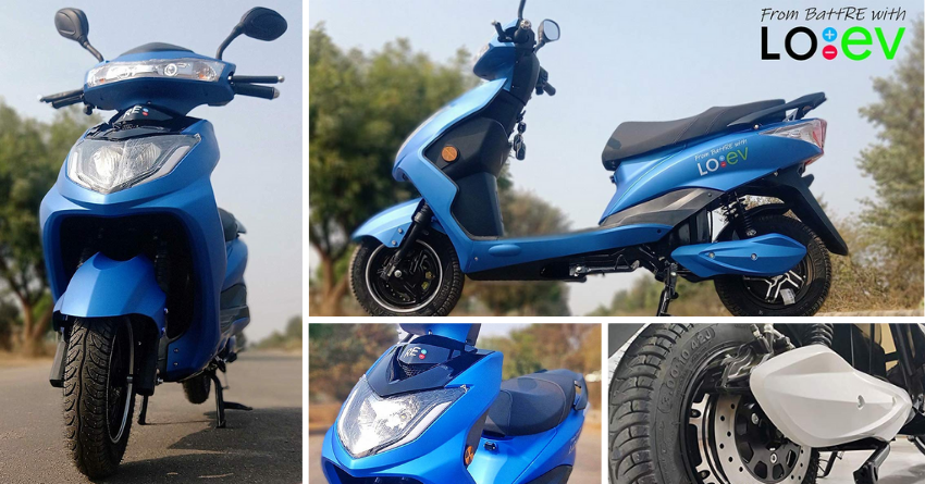 BattRE LoEV Electric Scooter Launched @ INR 64,990