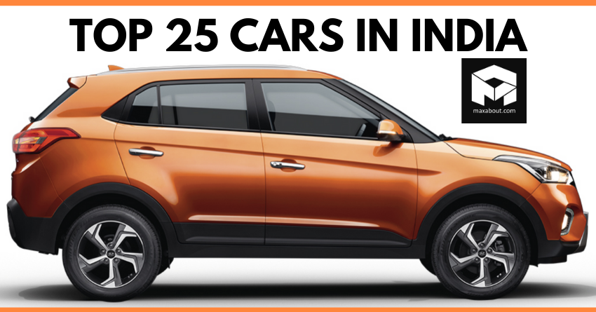 Top 25 Best-Selling Cars in India in December 2019