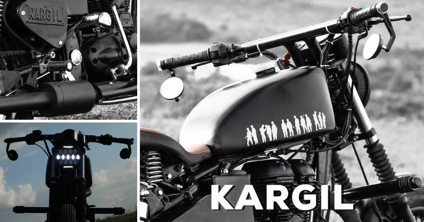 Meet Royal Enfield KARGIL 350 Featuring Army Troops Theme
