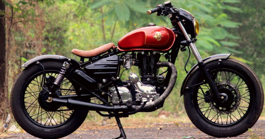 Royal Enfield Thunderbird Retro Bobber by JEDI Customs