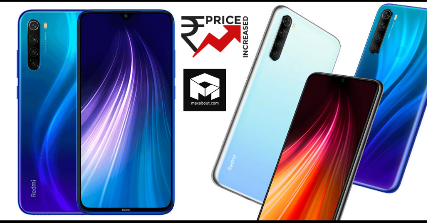Xiaomi Redmi Note 8 Smartphone Price Increased in India