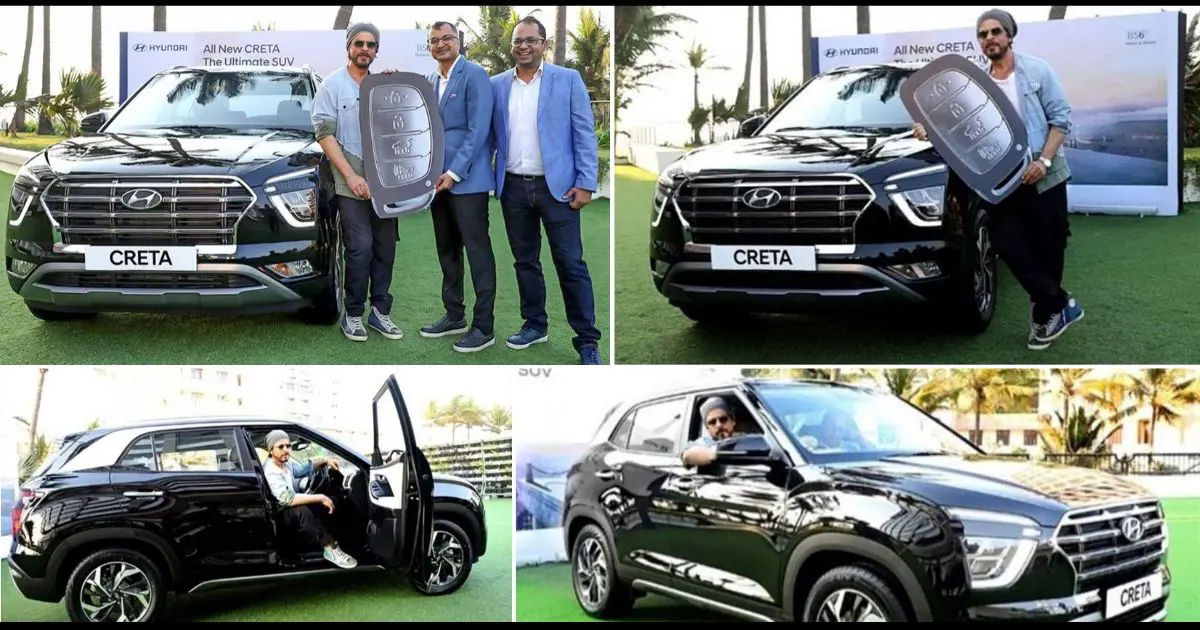 India's First 2020 Hyundai Creta Delivered to Shah Rukh Khan