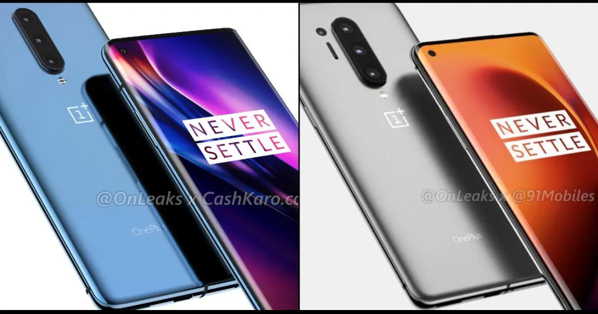 OnePlus 8 and OnePlus 8 Pro Detailed Specifications Leaked