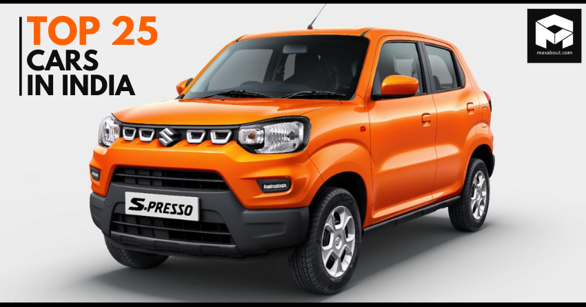 Top 25 Best-Selling Cars in India (February 2020)