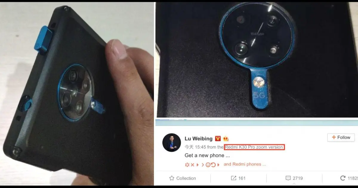 Xiaomi Redmi K30 Pro Spotted in a New Set of Live Photos