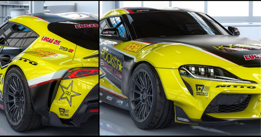 1000HP A90 Toyota Supra Drift Car Officially Unveiled