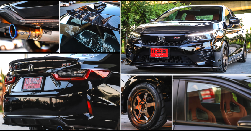 Meet All-Black 2020 Honda City RS Turbo by JTC Titanium