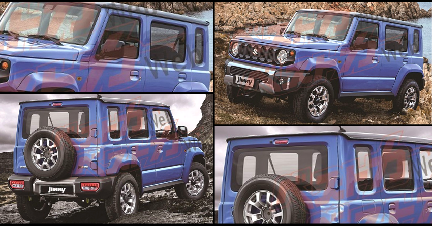 5-Door Maruti Suzuki Jimny SUV Could Look Like This