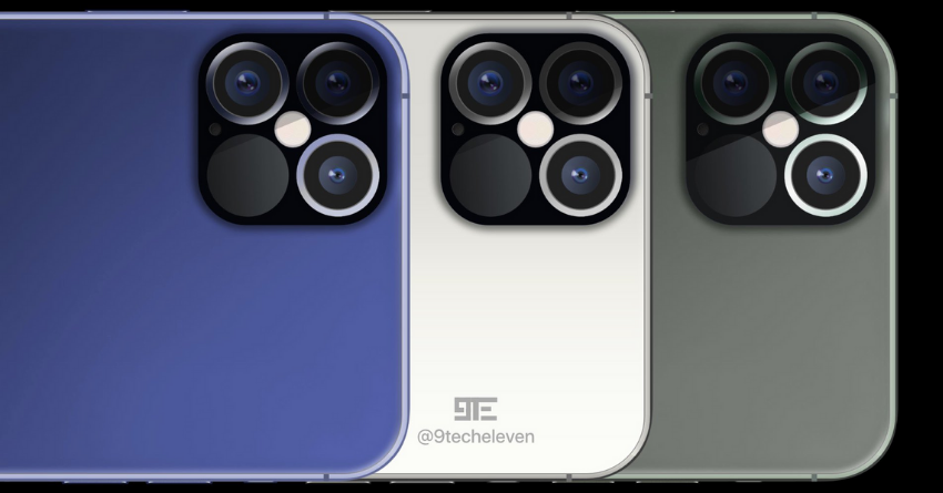 Apple iPhone 12 Pro Rendered in a New Set of Colours