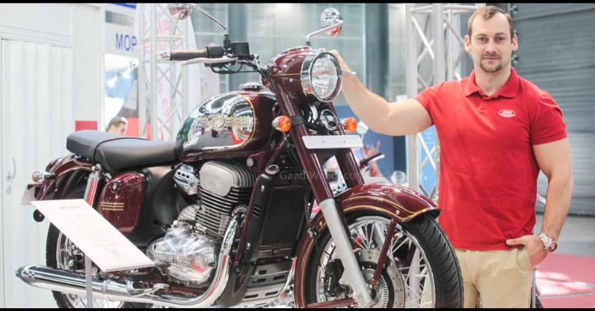 India-Made Jawa Classic 300 Showcased in Europe