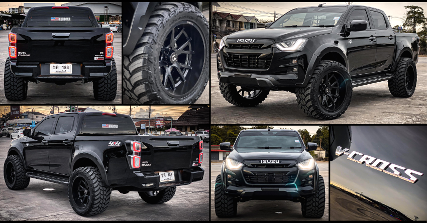 Meet All-Black Isuzu V-Cross by Dam Auto Car (Thailand)