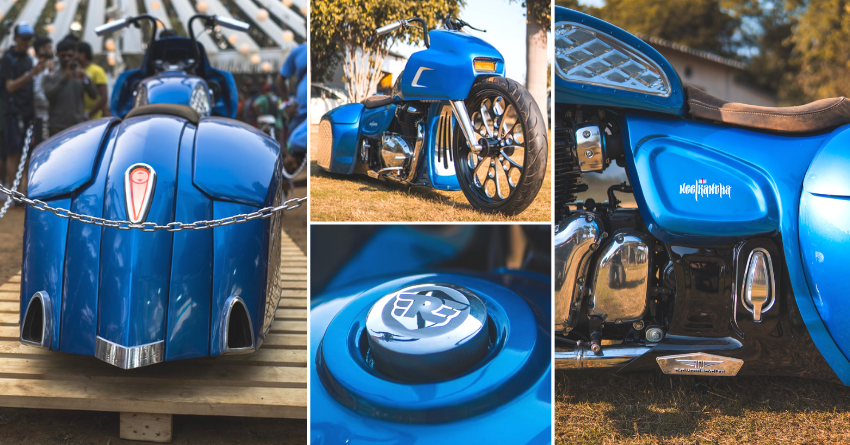 The Modification Cost Of This Royal Enfield Motorcycle is Rs 16 Lakhs!