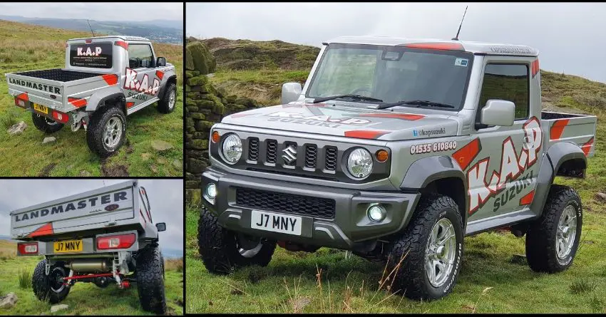 Meet Jimny Landmaster Pickup Truck by KAP Suzuki