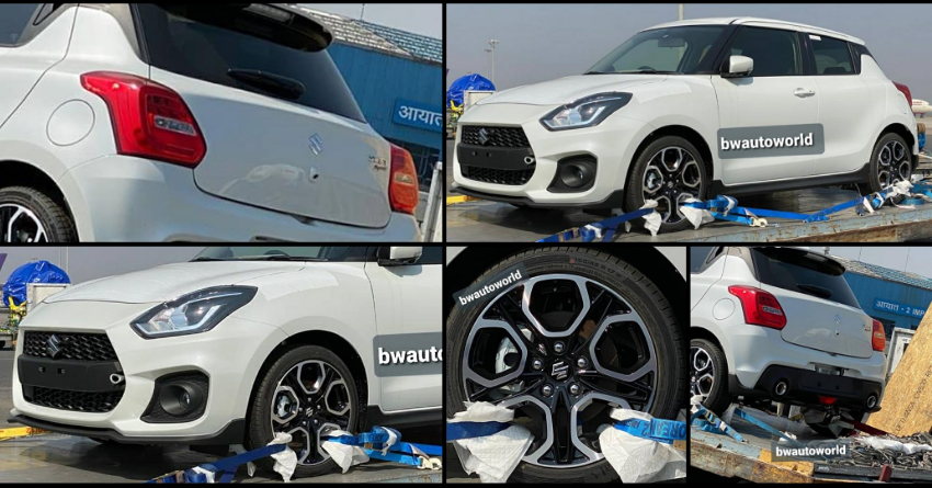 140HP Suzuki Swift Sport Spotted Undisguised in India