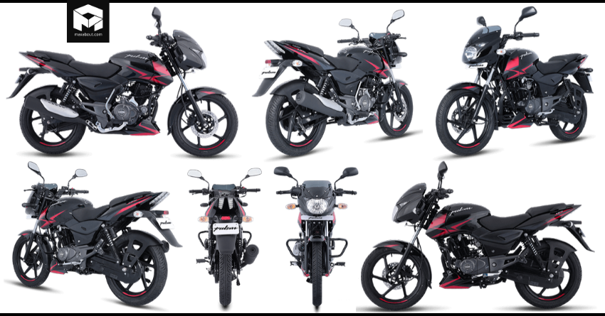 Bajaj Pulsar 125 Split Seat Model Listed on the Official Website