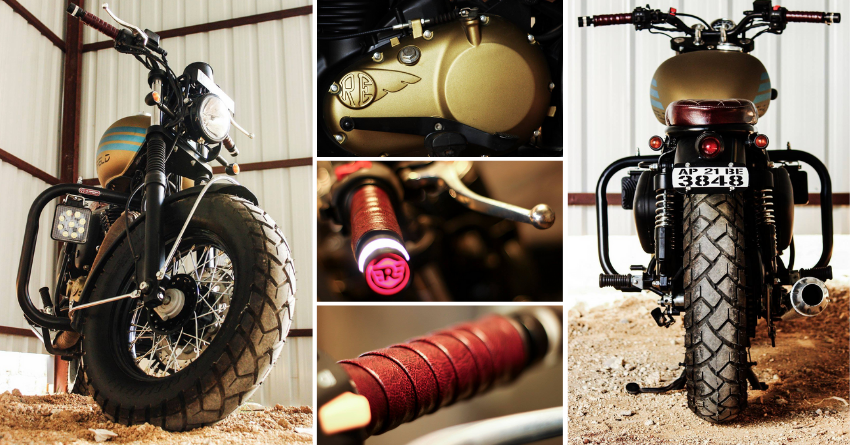 Royal Enfield Europa 500 by EIMOR Customs (Hyderabad)
