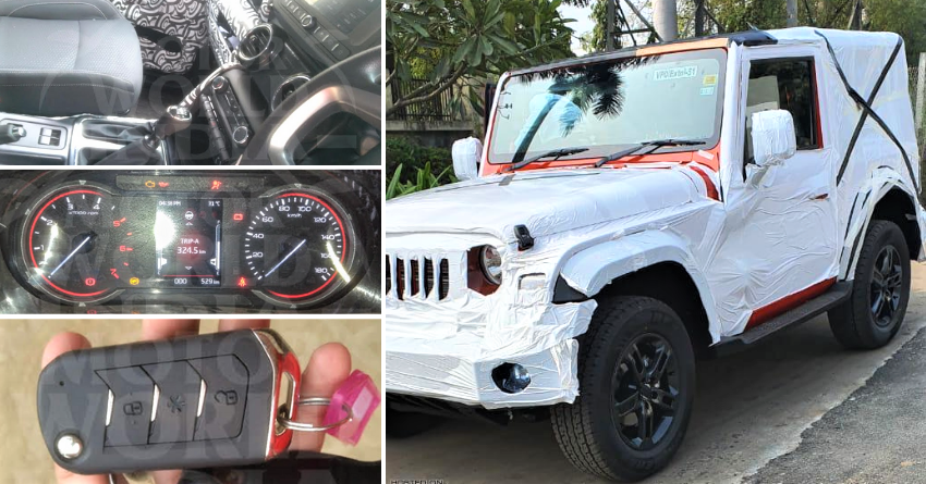 New-Gen Mahindra Thar India Launch Around Diwali 2020