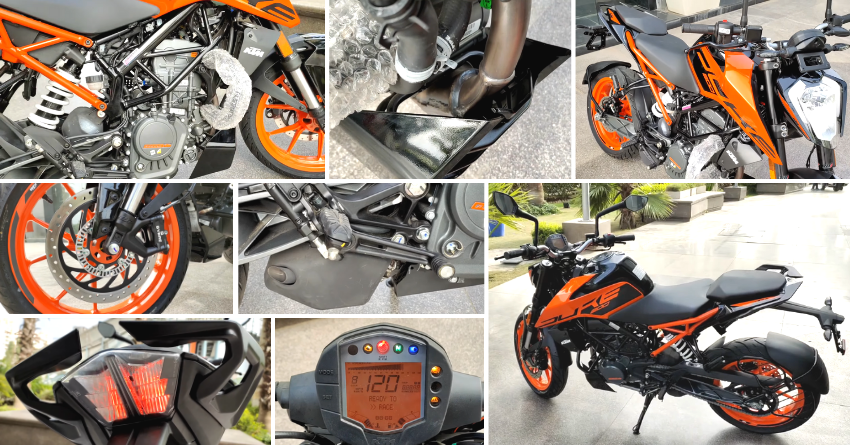 BS6 KTM Duke 200 Walkaround Video by MRD Vlogs