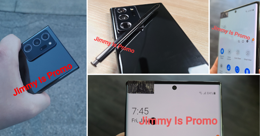 Live Photos: Samsung Galaxy Note20 Ultra Spotted