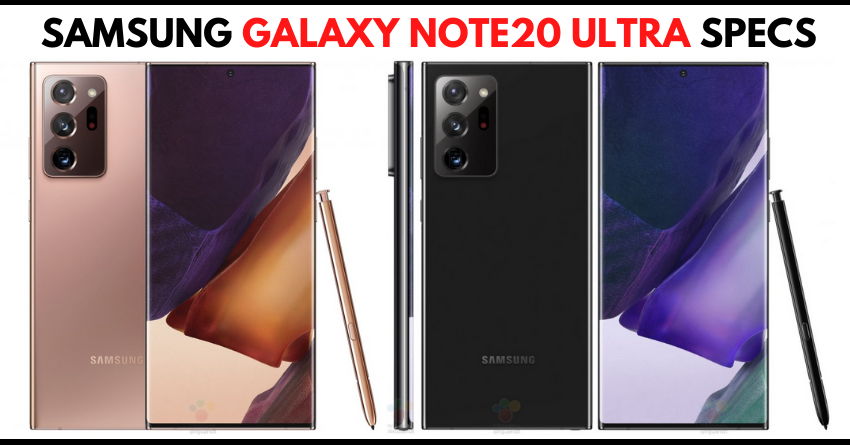 Samsung Galaxy Note20 Ultra 5G Specifications Leaked
