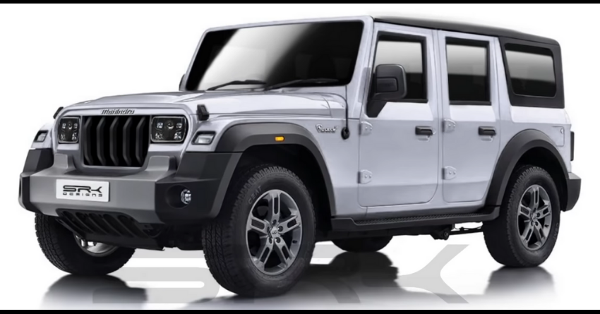 New Mahindra Thar 5-Door Variant Reportedly in the Making