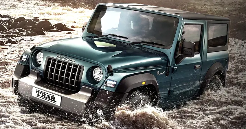 New Mahindra Thar #1 Auction Bid Reaches INR 1.11 Crore!