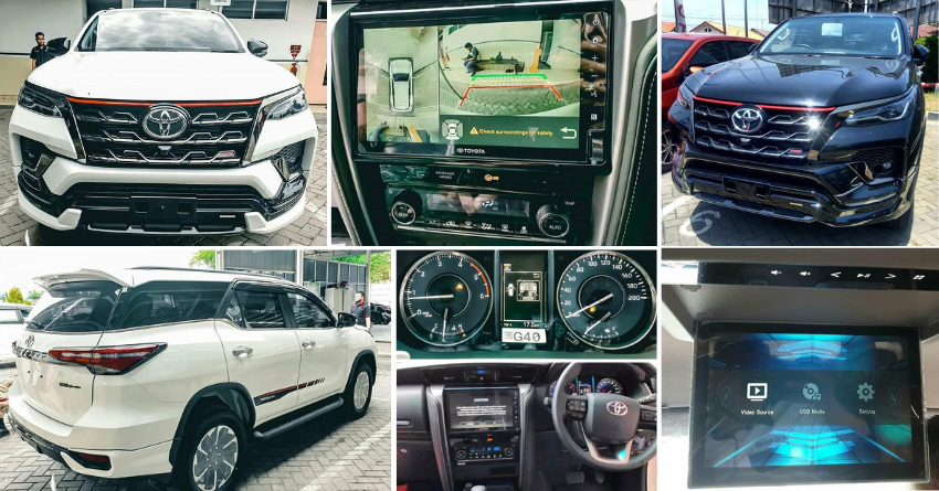 Live Photos: 2021 Toyota Fortuner TRD Sportivo Spotted