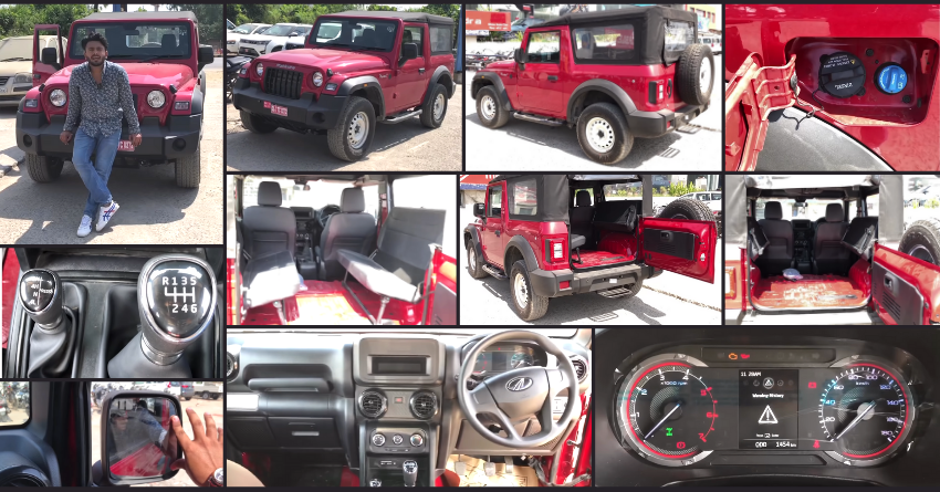 New Mahindra Thar AX 6-Seater Walkaround Video by Ashutosh Yadav