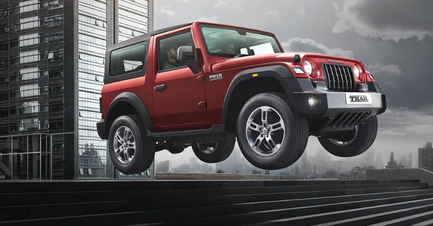 New Mahindra Thar Registers 15,000 Bookings in 18 Days