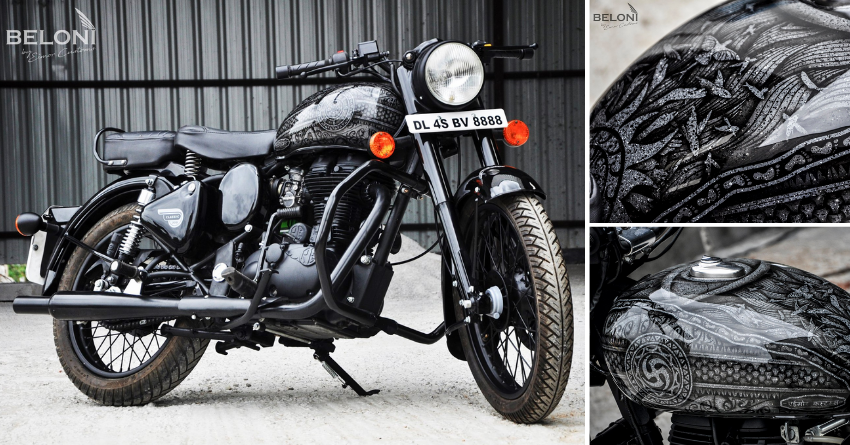 Royal Enfield Beloni 350 by EIMOR Customs (Hyderabad)