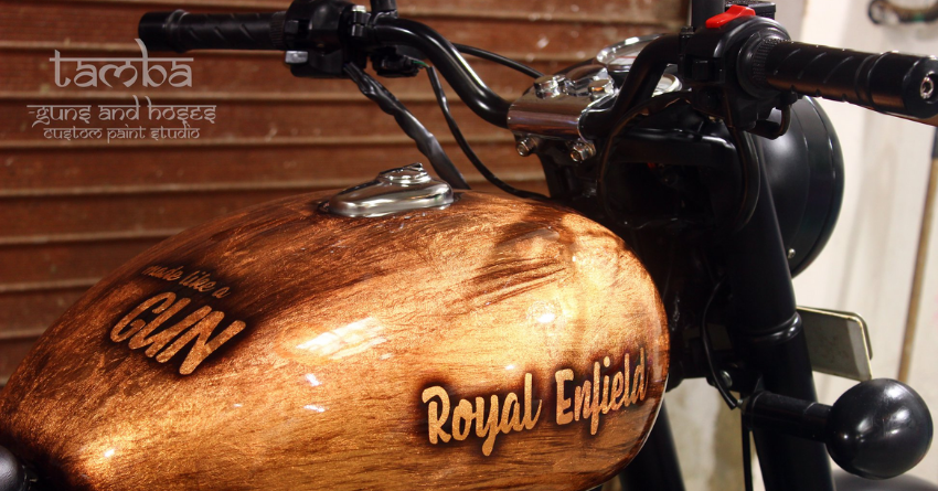 Royal Enfield TAMBA 350 by Guns and Hoses (Mumbai)