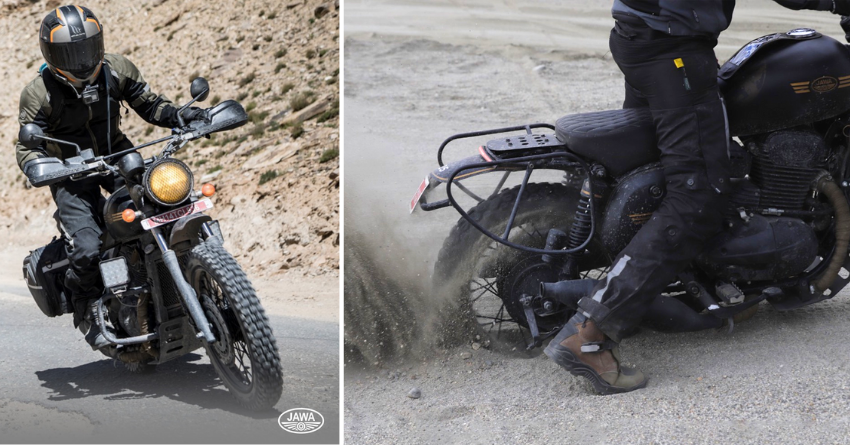 Jawa Forty-Two Converted into an Adventure Motorcycle by BCW
