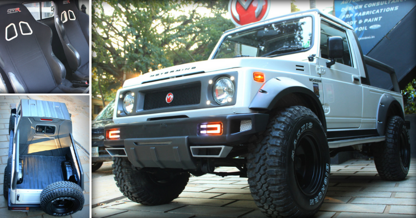 Maruti Gypsy Shudder SUV Live Photos and Key Details