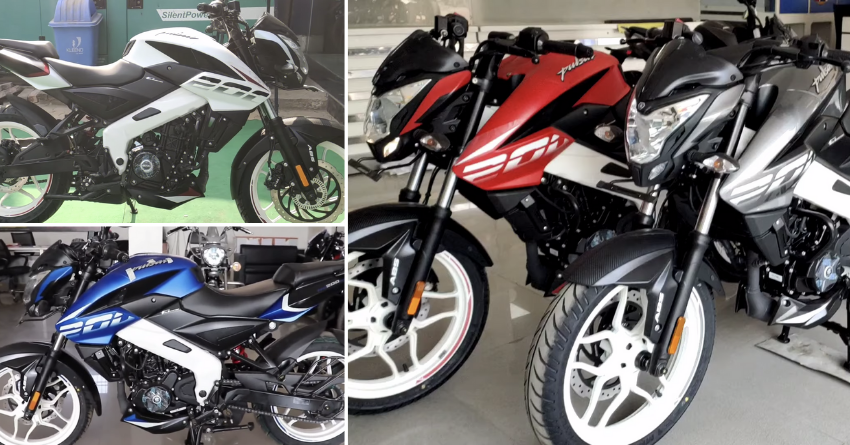 MY2021 Bajaj Pulsar NS200 Walkaround Video [New Colours]