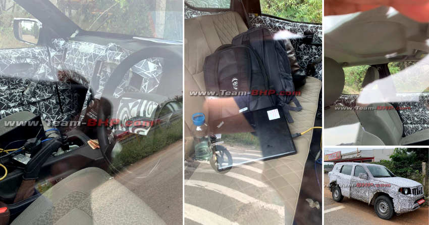 Next-Gen Mahindra Scorpio Z101 SUV Interior Photos