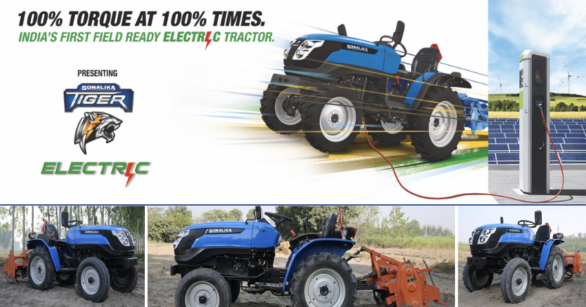 Sonalika Electric Tractor Price and Key Details [India's 1st Electric Tractor]