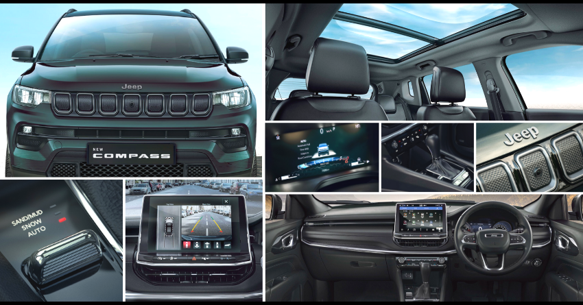 India-Spec 2021 Jeep Compass SUV Official Photos Revealed