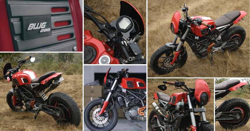 Meet 200cc KTM 'BikeWithGirl' Edition by Autologue Design