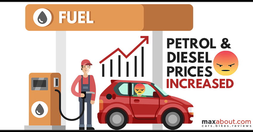 Fuel Prices Hiked Again! Petrol Touches INR 91.80 and Diesel INR 82.13