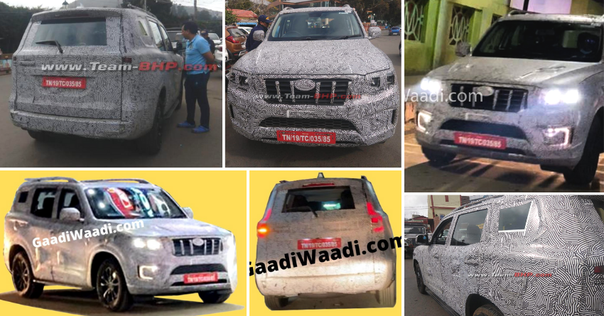 Production-Spec Next-Gen Mahindra Scorpio Spotted