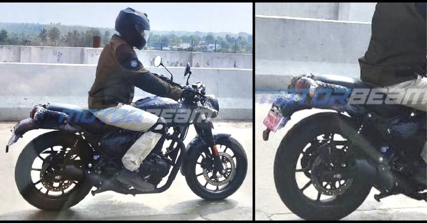 Royal Enfield Hunter Spotted Testing in Tamil Nadu