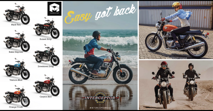 MY2021 Royal Enfield INT 650 Launched; Gets 5 New Colours