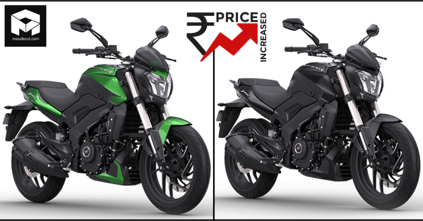 Bajaj Dominar 400 Price Increased in India by INR 3,000