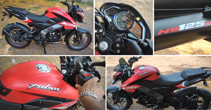 Bajaj Pulsar NS125 Exhaust Sound & Quick Walkaround Video