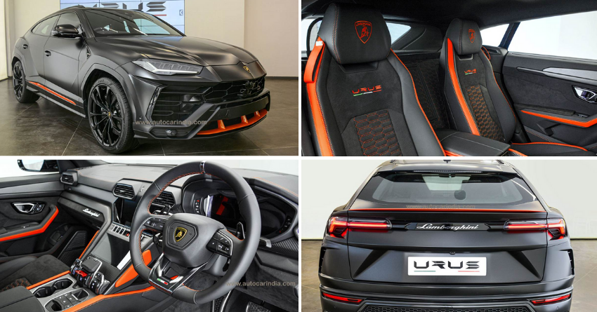 Lamborghini Urus Graphite Capsule Now Available in India; 1st SSUV Delivered!