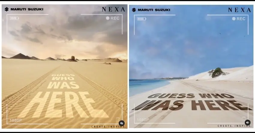 Maruti Suzuki's 'Guess Who Was Here' Social Media Teaser Details Revealed