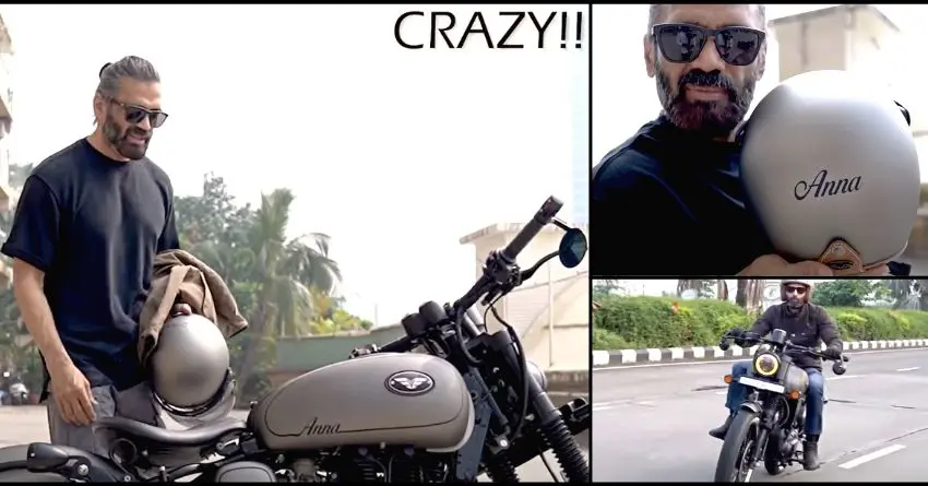 Suniel Shetty’s Royal Enfield Machismo 500 Looks Marvellous!