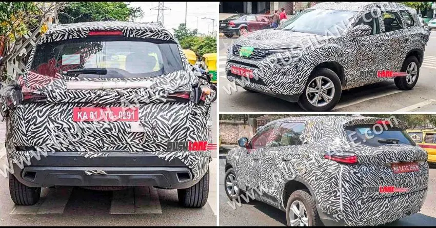 New Tata Safari And Harrier Petrol Variants Spotted Road Testing